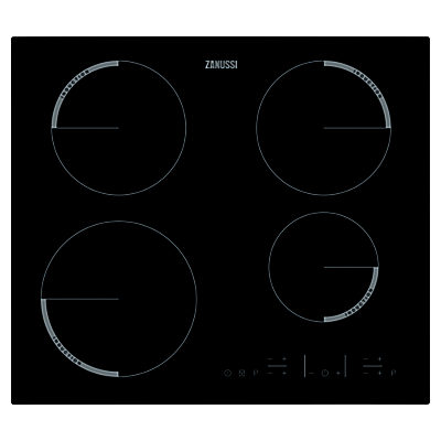 Zanussi ZEL6640FBA 60cm Electric Induction Hob